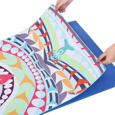 YogaPrintMat™ - Multicouleurs - Vitalité Yoga