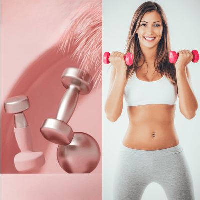 Haltères - ProDumbbell™ - Rose - Vitalité Yoga